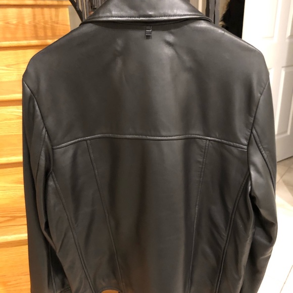 Leather RUDSAK Mens Large Jacket - Picture 2 of 4